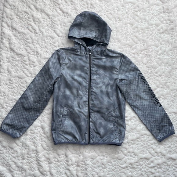 C&A DIVSN 83 Gray Hooded Jacket Boys size 10-12 - Picture 1 of 11